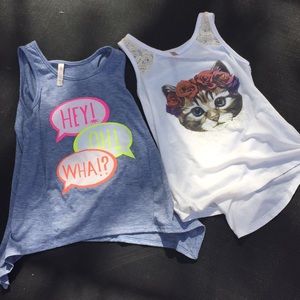 Girls tank tops